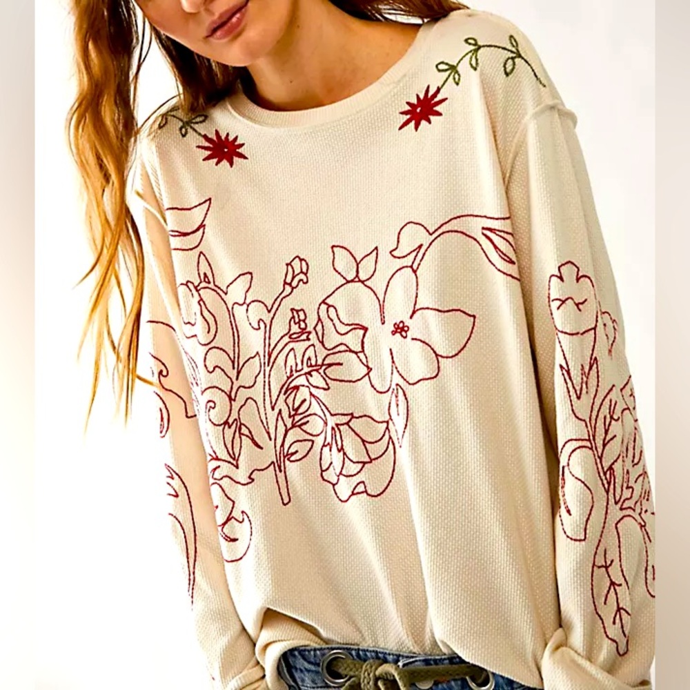 🥀 NWT We The Free Tallulah Top size M